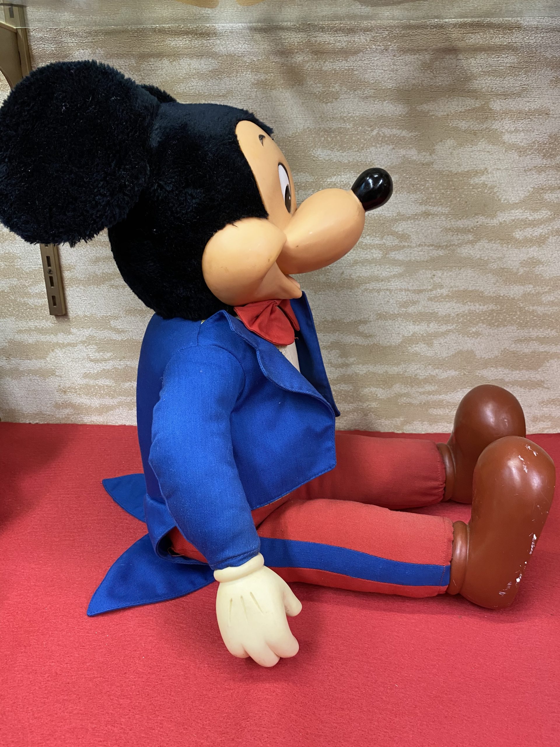 1980s ミッキーマウス ぬいぐるみ タキシード | 京都アンティーク 