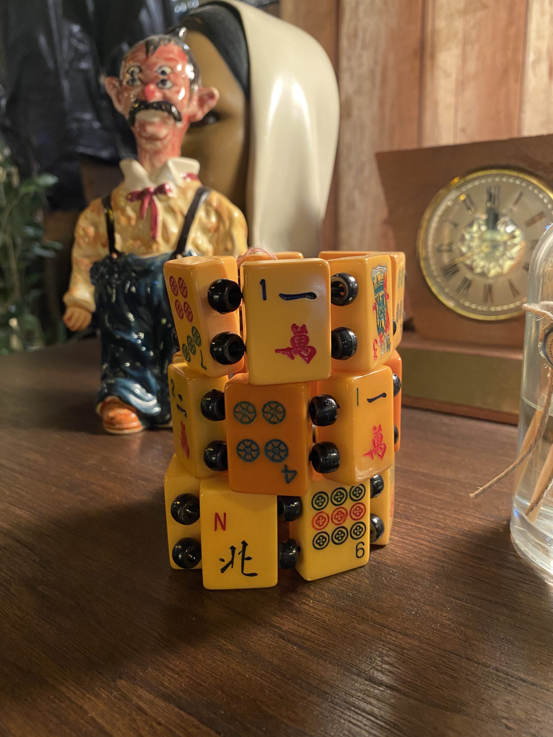 1950s ベークライト麻雀牌ブレスレット | 京都アンティーク 