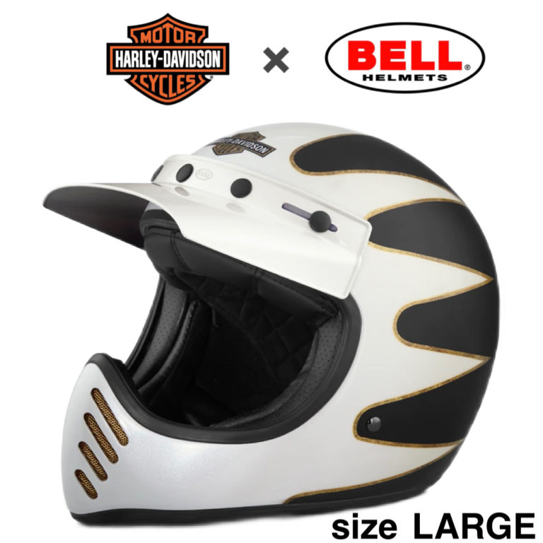 BELL MOTO3 ハーレー 限定 コラボ ヘルメット - ヘルメット/シールド