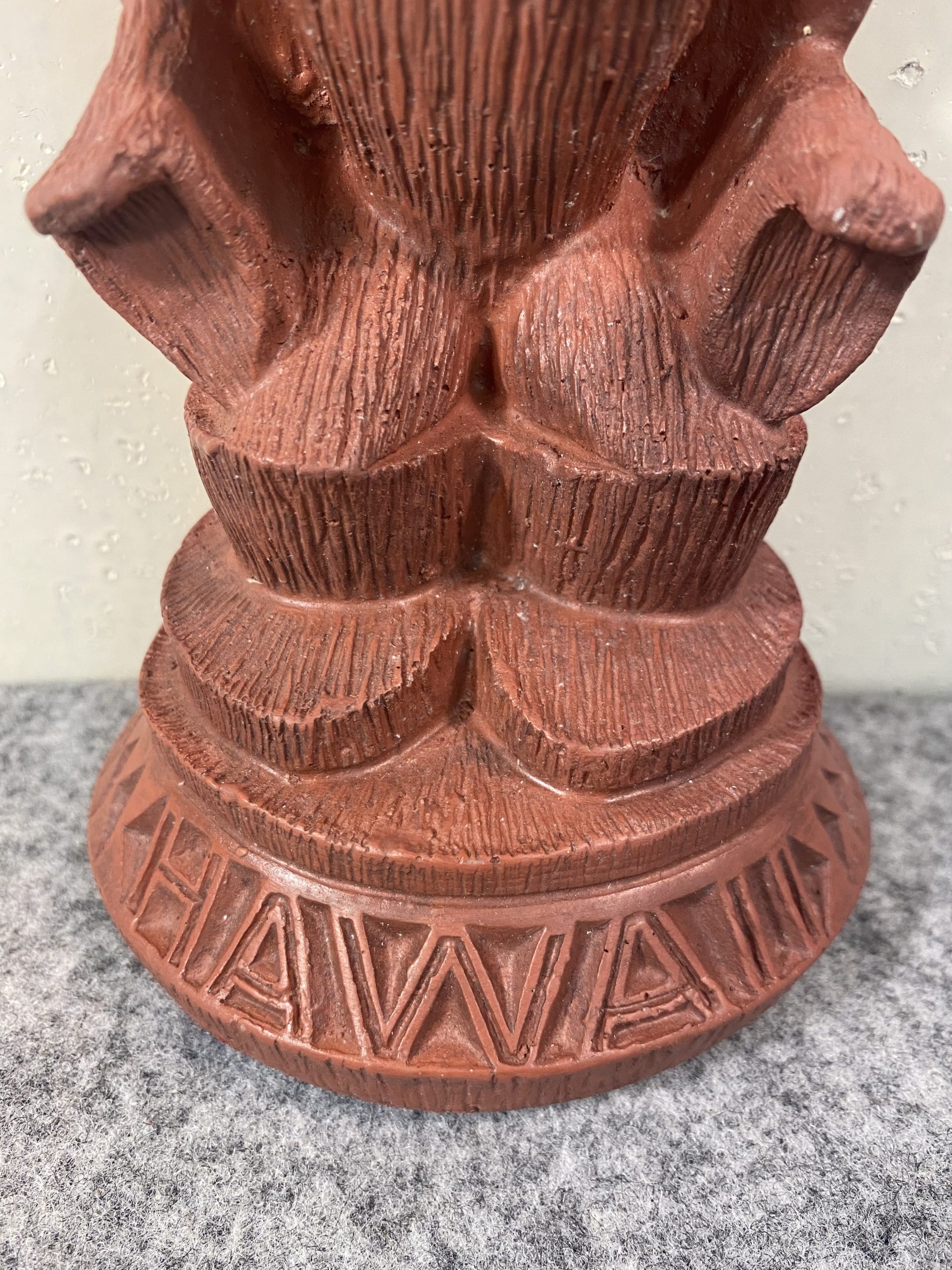 TIKI ティキ tiki ヴィンテージ ④ 木製 大 ハワイ HAWAII
